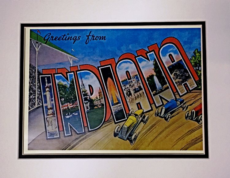 Greetings from INDIANA circa 1946