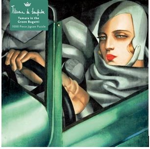 Tamara De Lempicka: Tamara In Green Bugatti 1000 Piece Jigsaw Puzzle