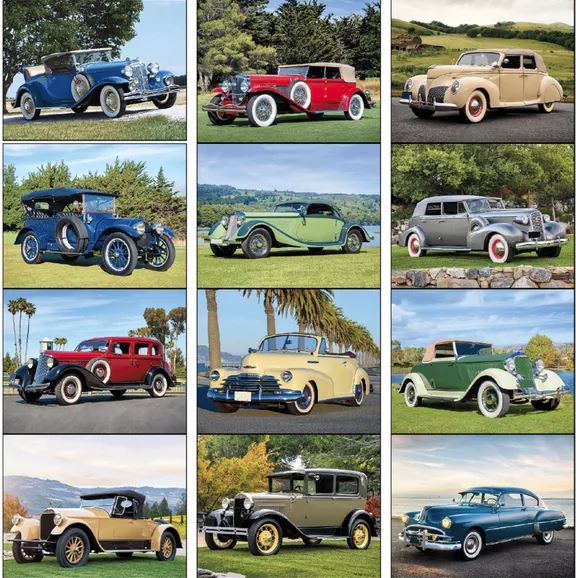 2023 Antique Autos Calendar