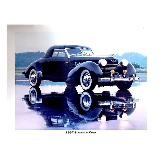 1937 Cord 810/Stranahan Poster